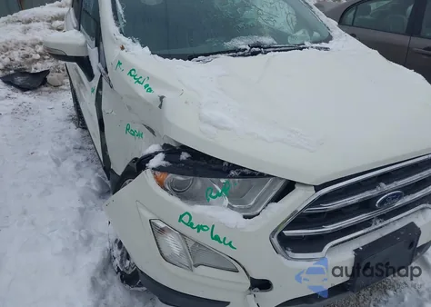 2020 Ford Ecosport Titanium from USA, damaged, VIN MAJ6S3KLXLC343534